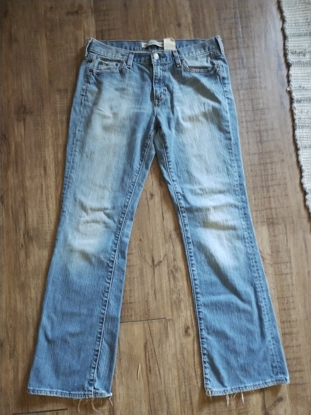 Vintage Y2K Gap Low rise bootcut jeans light wash